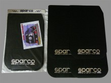 Брызговики "SPARCO" большие, черные