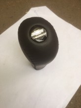 Ручка КПП кожаная для Chevrolet(Шевроле),черная