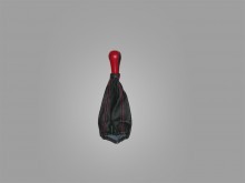 Ручка КПП с чехлом "Цветной шов"для ВАЗ 2101-2107,Нива 2121,21213,2131,красная