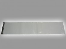 Полоса на лобовое стекло для ВАЗ 2110-2112,иномарок (без надписи),белая