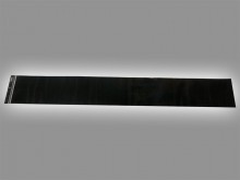 Полоса на лобовое стекло для Волги,Газели,иномарок (без надписи),черная