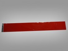 Полоса на лобовое стекло для ВАЗ 2101-21099,иномарок (без надписи),красная