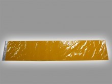 Полоса на лобовое стекло для ВАЗ 2110-2112,иномарок (без надписи),жёлтая
